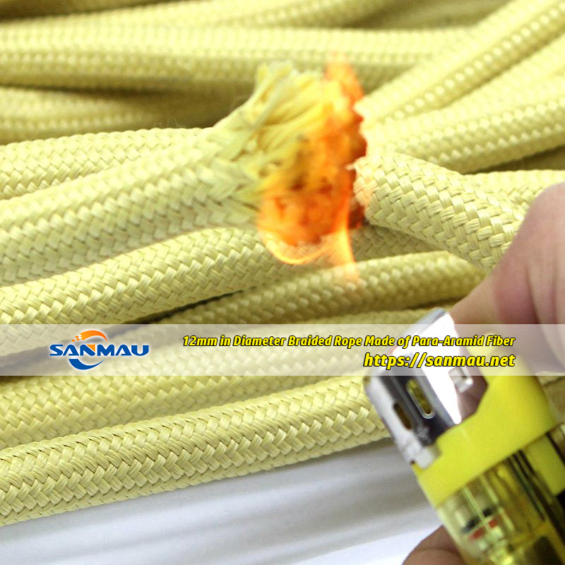 Kevlar aramid rope strongest fireproof cord