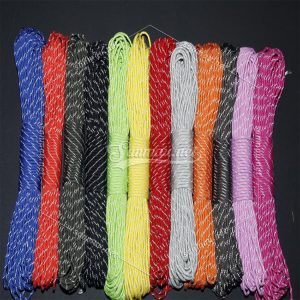 colorful reflective UHMWPE core rope